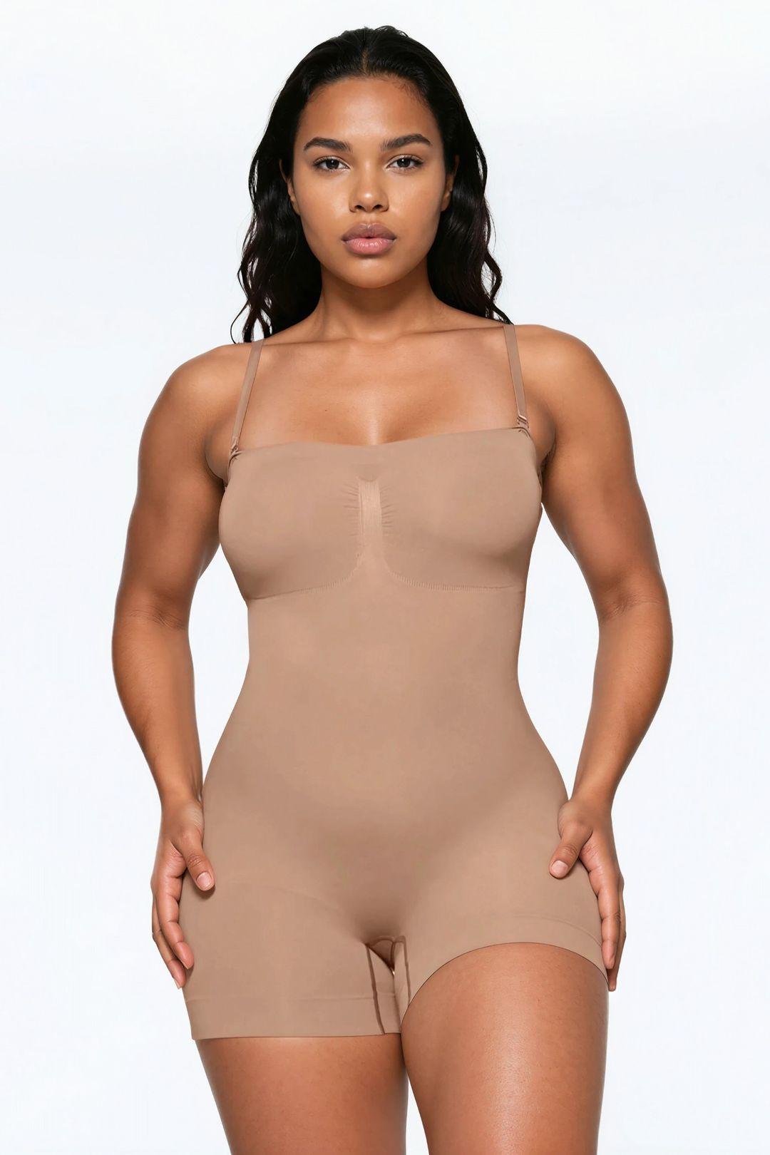 Premium Nahtloses Strapless Figurformendes Body Shapewear