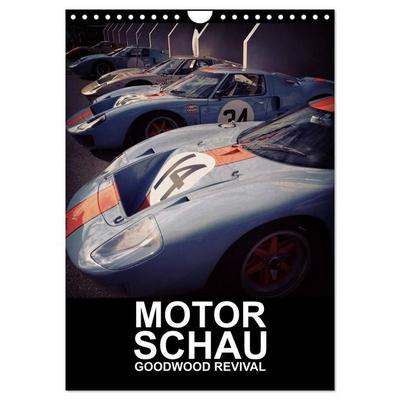 MotorSchau Goodwood Revival (Wandkalender 2027 DIN A4 hoch), CALVENDO Monatskalender