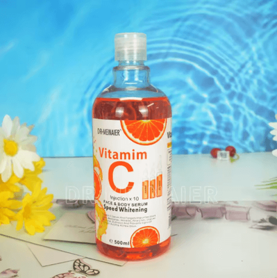 Inspire Picks 500ML Hyaluronic Acid Brightening Serum Advanced Hyaluronic Acid Serum With Niacinamide, Vitamin C & AHA vitamin C