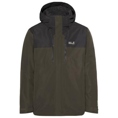 Jack Wolfskin - Jasper Pro 3in1 Jacket - Doppeljacke Gr M braun