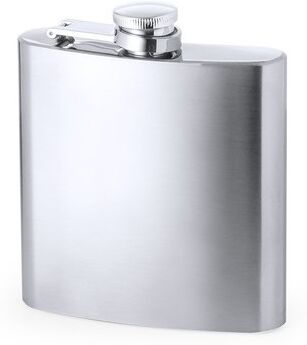 Flacon Personnalisable 175 ml - Balton acier inoxydable argenté