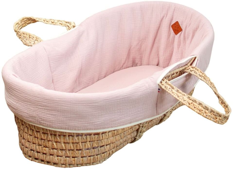 Sevira Kids Cestillo para bebé con colchón funda y sábana ajustable jeanne