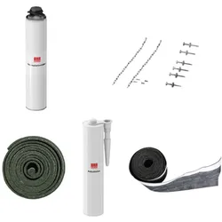 ACO Therm Block Montageset für 1x Therm Block Standardmontage mit Zarge für Schalungselement, ab 12,5 cm
