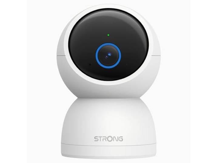 STRONG - Smart Home Caméra 5MP Intérieur\, Caméra de sécurité 1080p avec Alerte de Mouvement\, Design Moderne et technologique\, Compatible avec Wi-FI 2.4G et 5G