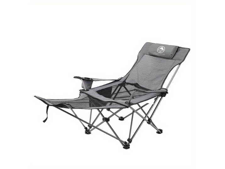 Chaise pliante extérieure camping portable banc de plage dossier chaise de pêche lit pliant bureau déjeuner chaise longue