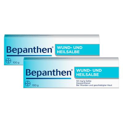2x Bepanthen Wund- und Heilsalbe 2x100 g Salbe