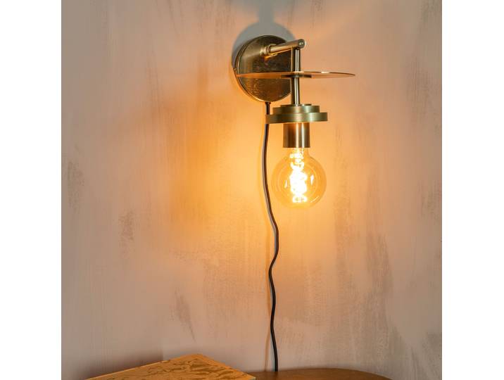 Dutchbone Wandlamp Aden - Brass