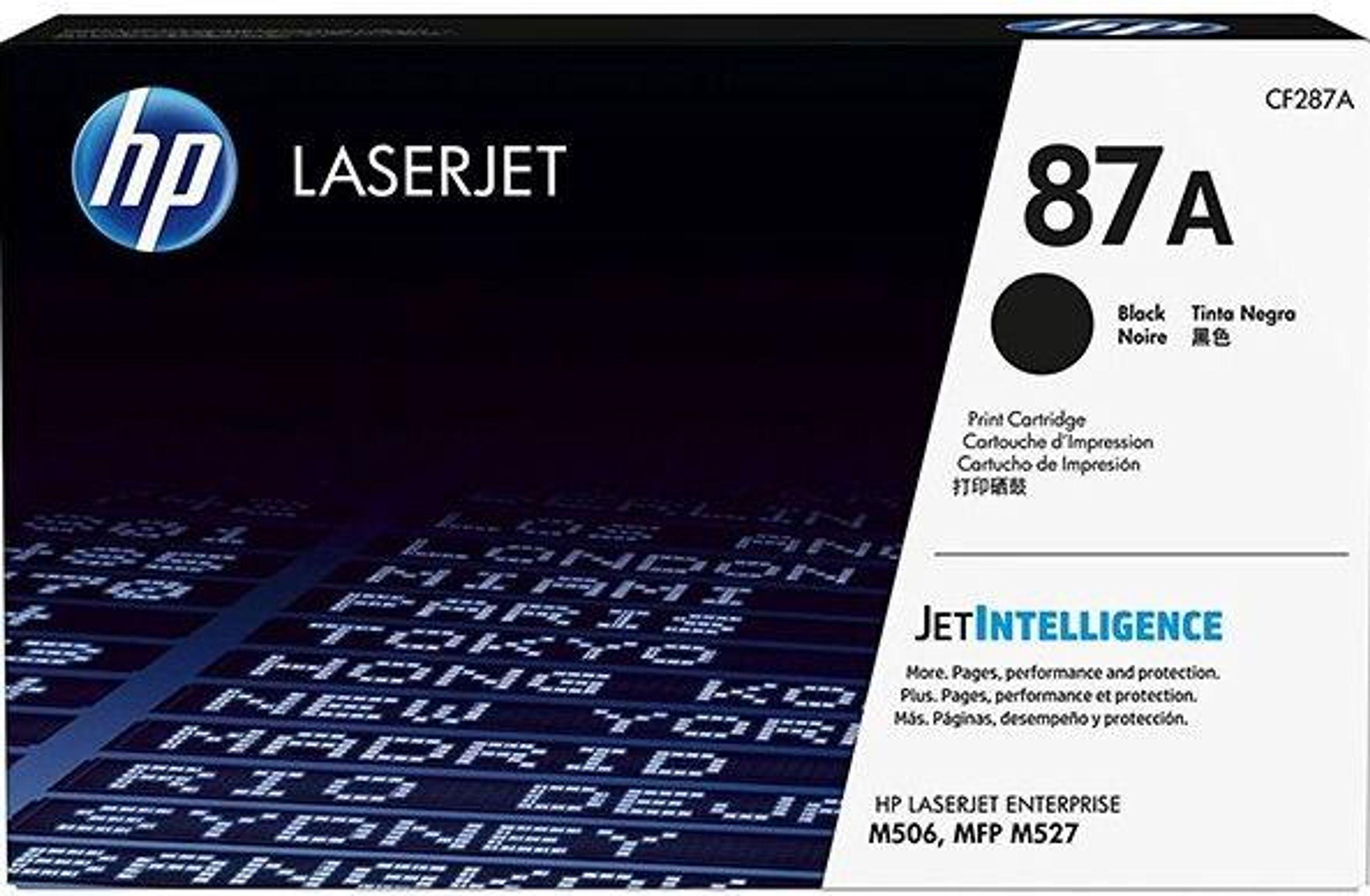 Toner HP 87A CF287A, 8550 Seiten (Schwarz)