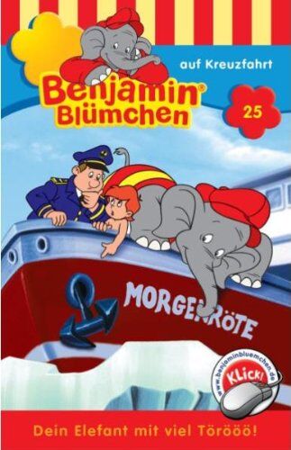 Benjamin Blümchen - Benjamin Blümchen - Folge 25: auf Kreuzfahrt [Musikkassette] - Preis vom 10.10.2026 11:48:34 h