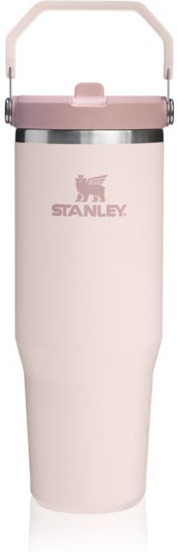 Stanley IceFlow™ Flip Straw Tumbler bouteille d’eau en acier inoxydable Rose Quartz 890 ml