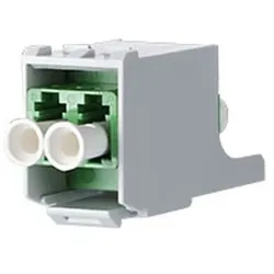 METZ LWL-Modul LC-Duplex Singlemode OpDAT modul LC APC SM grün Keramik