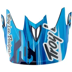 TROY LEE DESIGNS D3 HELMVISIER (CF), CODE, BLUE