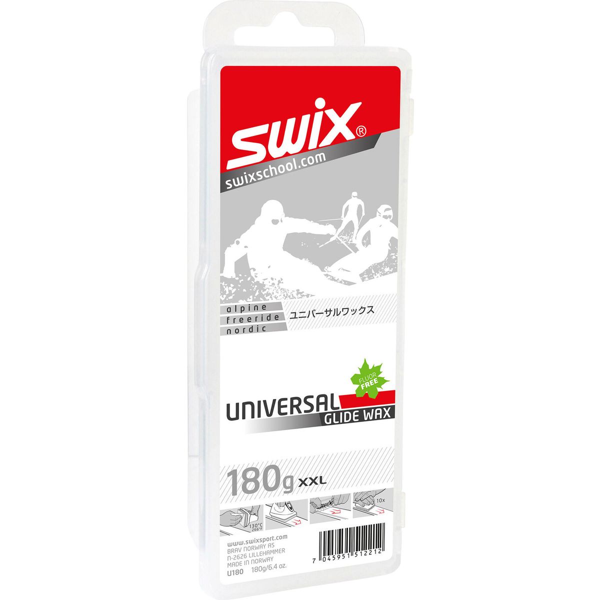 Swix U180 Universal Wax, 180g neutral