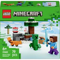 LEGO MINECRAFT 21583 LEGO® MINECRAFT Steves Abenteuer in der Taiga (21583)