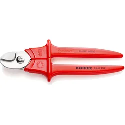 Knipex, Bolzenschneider + Seitenschneider, Kabelschere (230 mm)