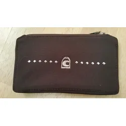 Cavallo Handytasche Mara in kaffee aus Softshell mit Strassapplikation