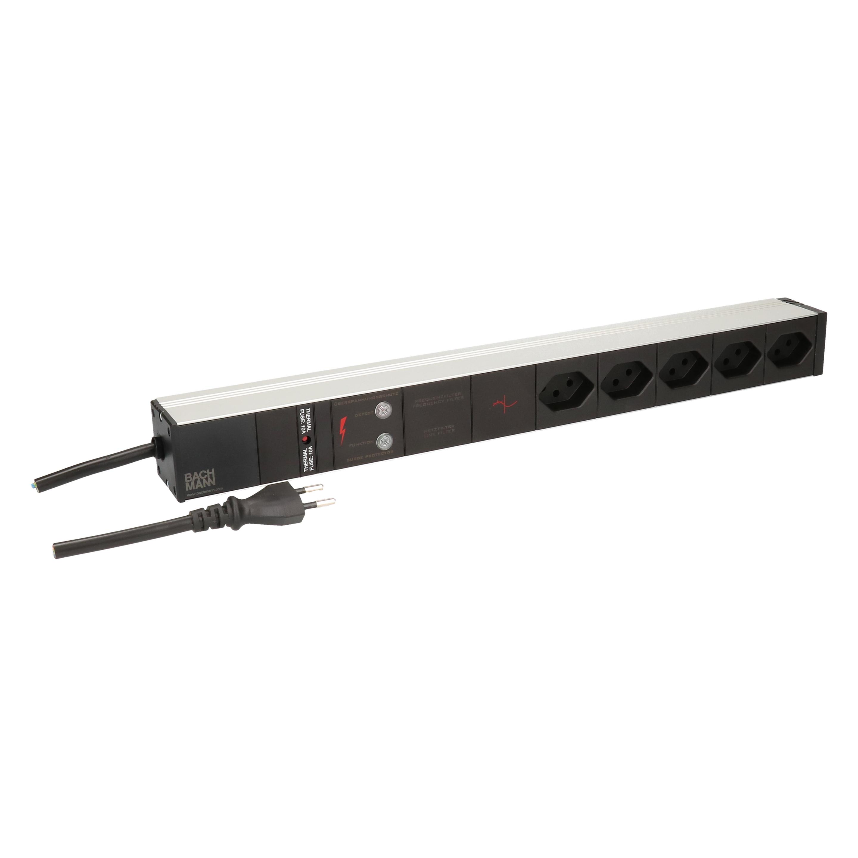 Bachmann IT PDU Basic 1HE (5x, Typ 13, 3 m) (333.0375)