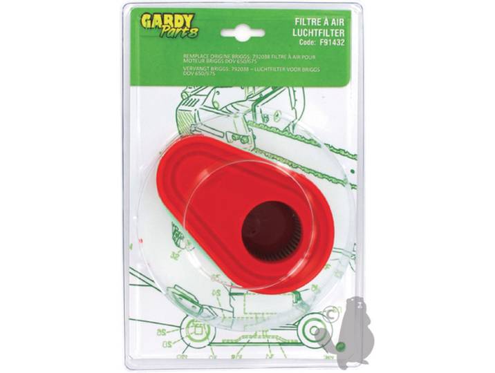 GardyParts - Luchtfilter voor BRIGGS & STRATTON DOV