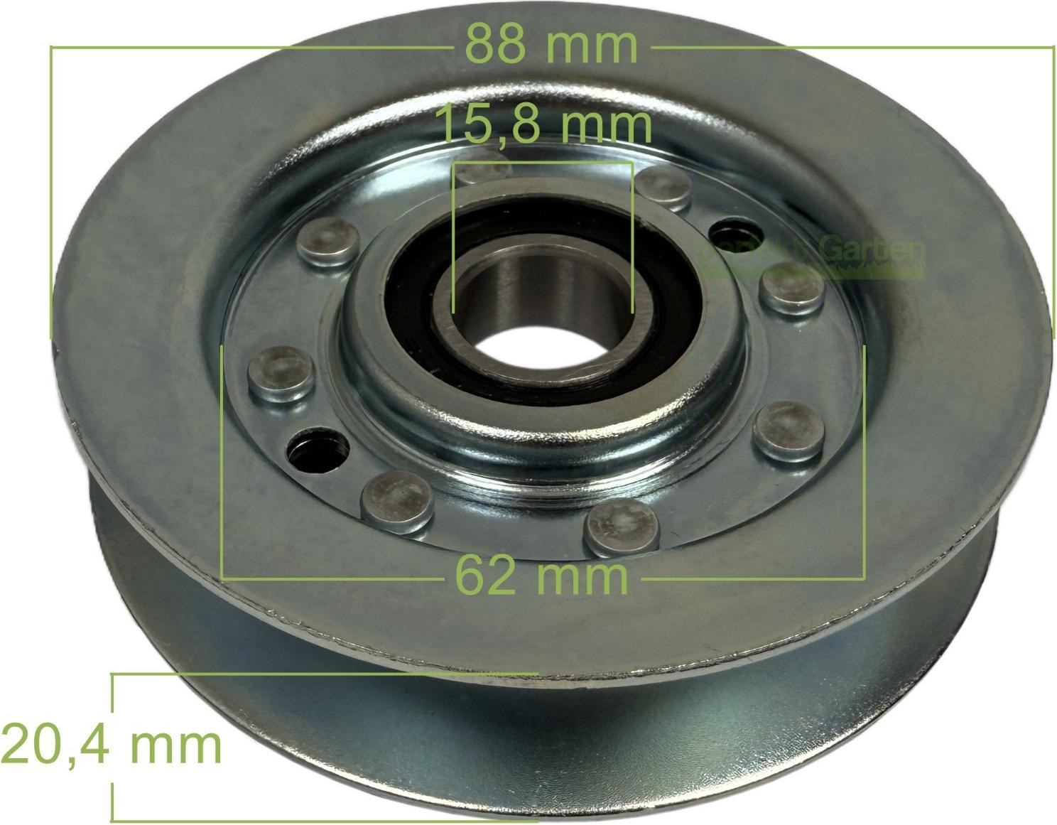 Riemenschijf Iseki Cut Master CM7114 voor type JU 130, 135, 2135 H en Sabo 92-13 H