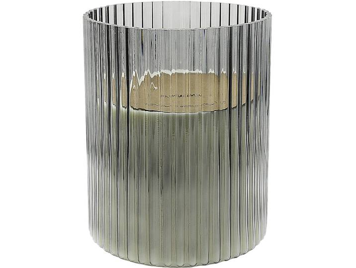 Duftkerze Nature Brut dunkelgrau H 25.5 D 20 cm 110 hr - Material: Glas/Wachs