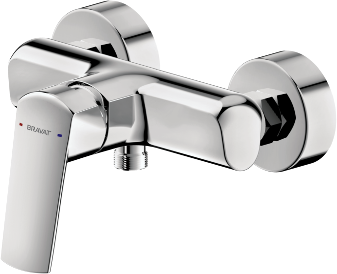 Bravat Valencia Duscharmatur 3519042 Aufputz, chrom