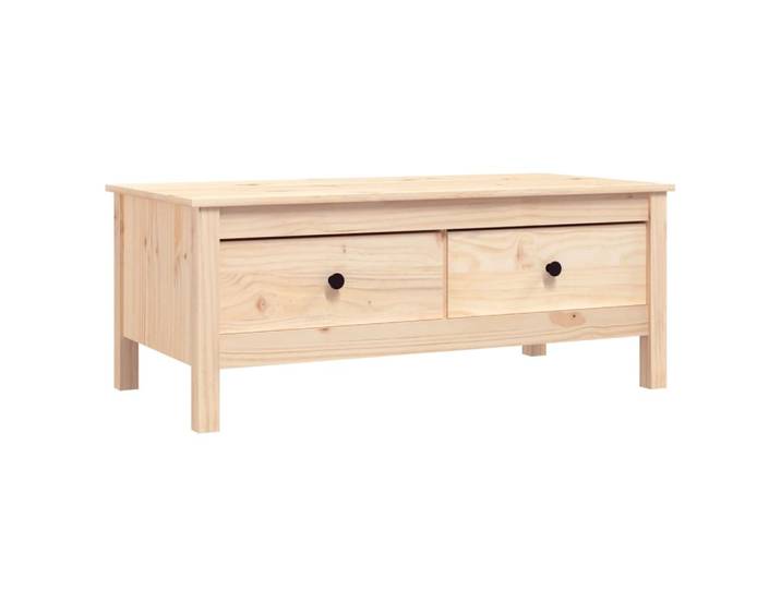 vidaXL Table basse 100x50x40 cm pin massif