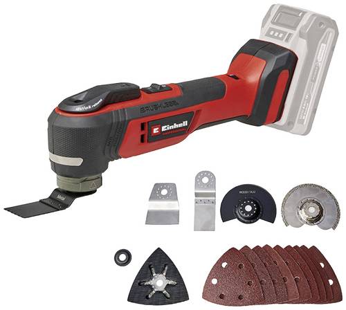 Einhell Professional TP-MG 18 Li BL 4465190 Akku-Multifunktionswerkzeug bürstenlos, ohne Akku, ohne Ladegerät, mit Zubehör Anzahl