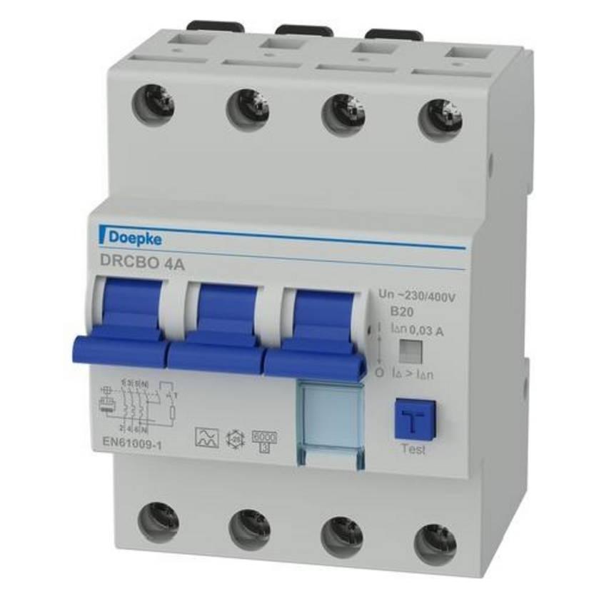 Doepke Schaltgeräte FI/LS-Kombination/RCBO DRCBO 4 B20/0,03/3N- (09945105)