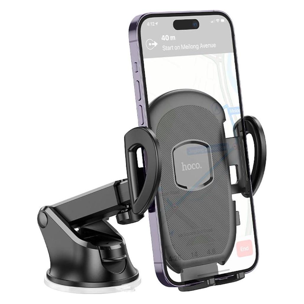 Hoco - Car Holder (H9) - Strong Clamping Arm, for Dashboard - Black (56342265)