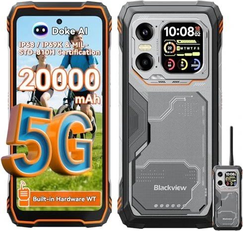 BlackView XPLORE 1 Walkie Talkie 12GB/256GB Orange