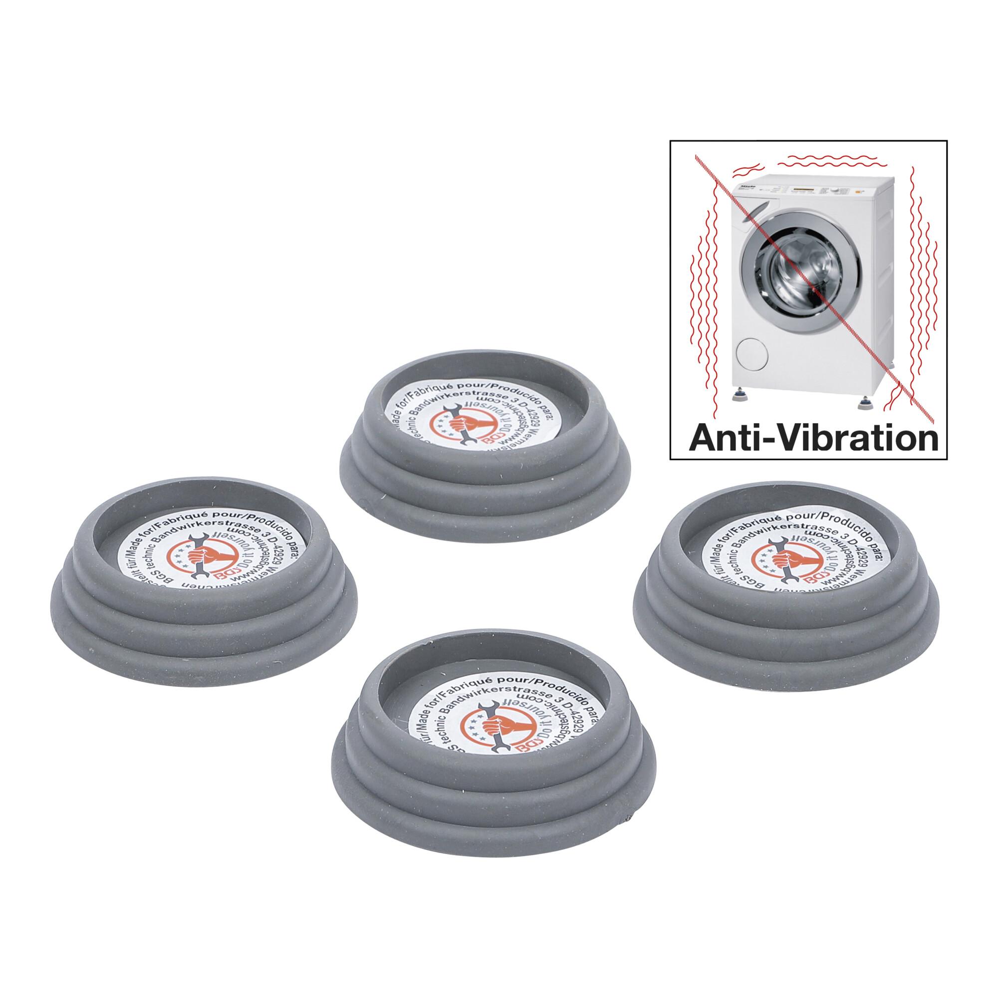 BGS Do it yourself Vibrationsdämpfer-Satz Ø 65 x 20 mm 4-tlg. (85803)
