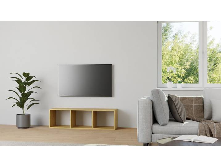 Schlichtes Sideboard aus Holz Eiche Natur geölt