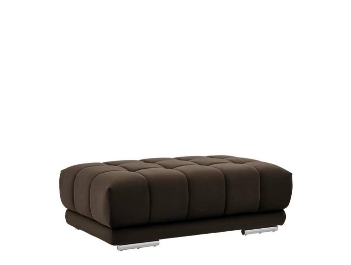 Beldomo Speed Hocker, Braun, Textil, Uni, 126x42x76 cm, Goldenes M, Stoffauswahl, Wohnzimmer, Sessel, Hocker, Sitzhocker