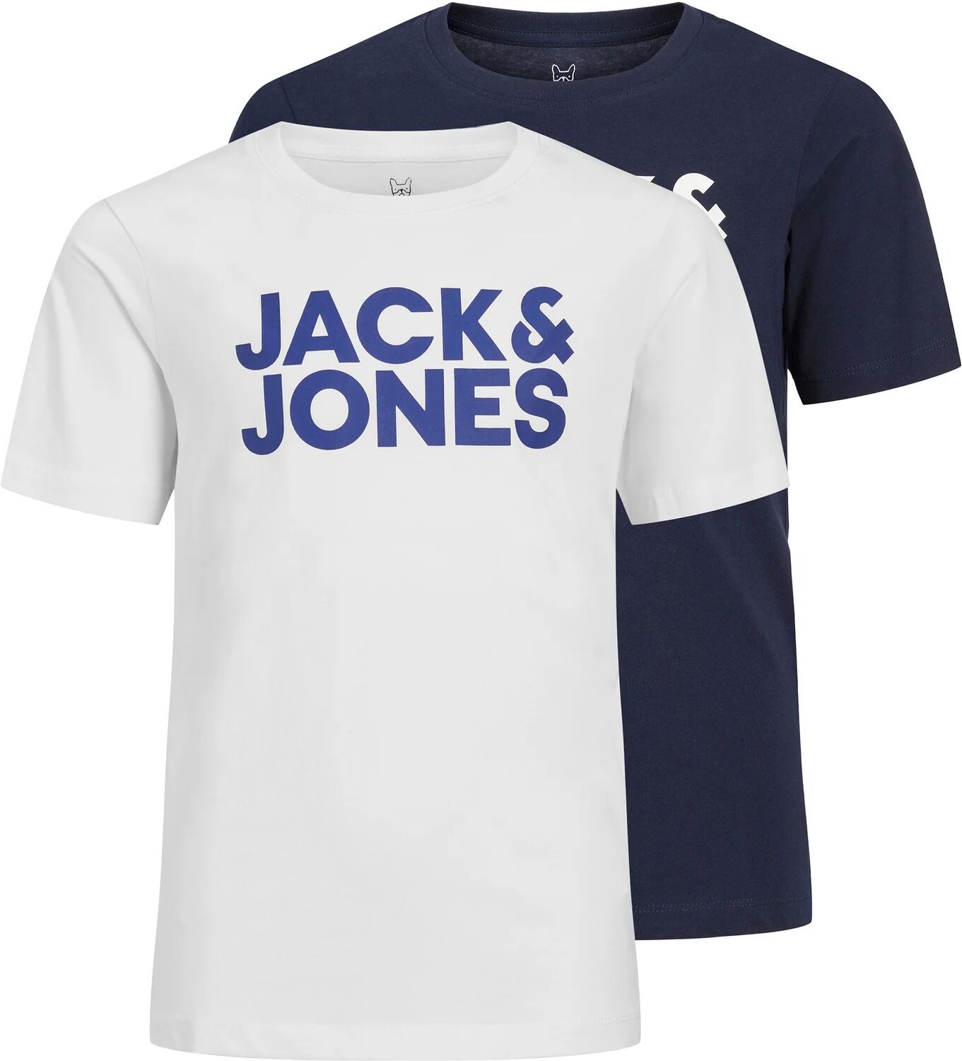 Tchibo - 2 Jack&Jones Corp Logo T-Shirts - Herren - Gr. 176 - dunkelblau