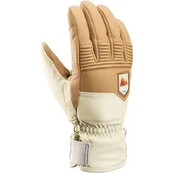 LEKI Herren Handschuhe HS Rubic 3D, Größe 6 in Braun Braun