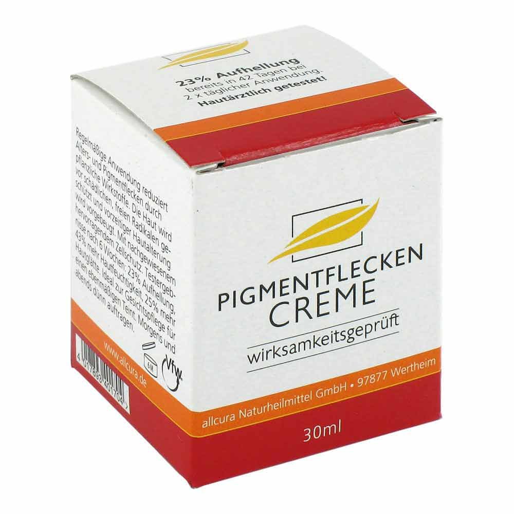 allcura Naturheilmittel GmbH Pigmentflecken Creme 02200186