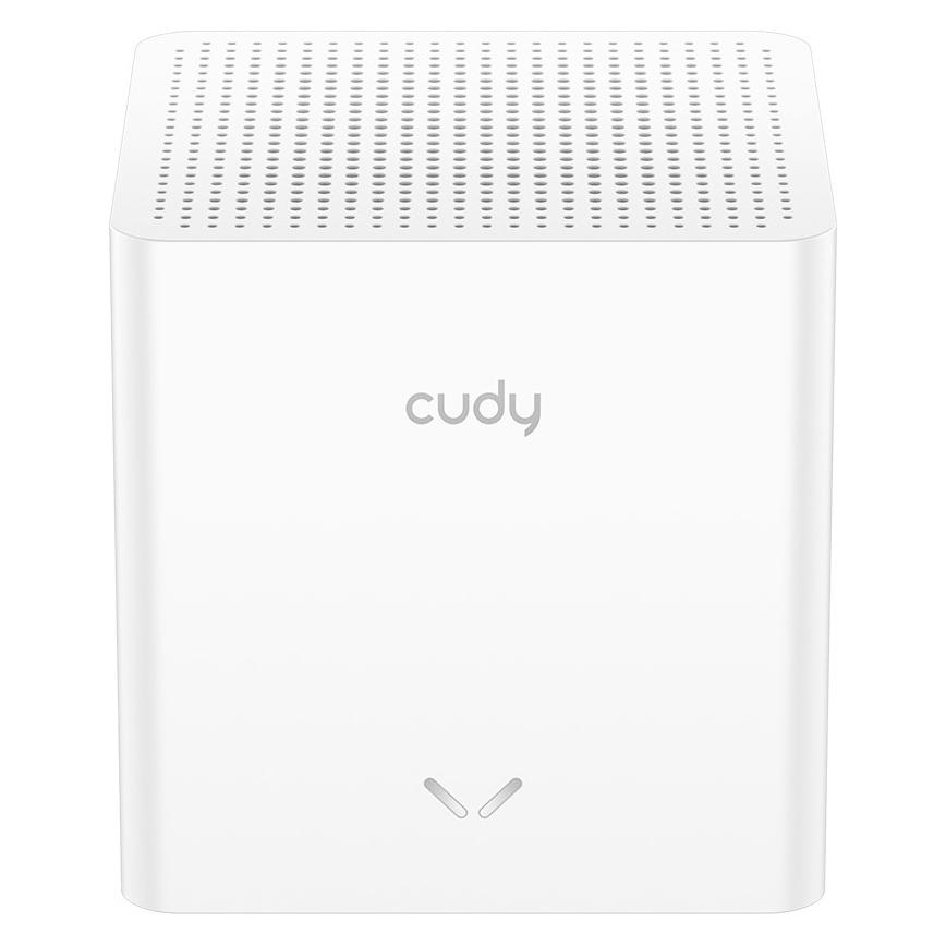 Cudy M1200 2-PACK mesh wi-fi system Dual-band ( / ) Wi-Fi 5 (802.11ac) White 1 Internal (M1200(2-PACK))