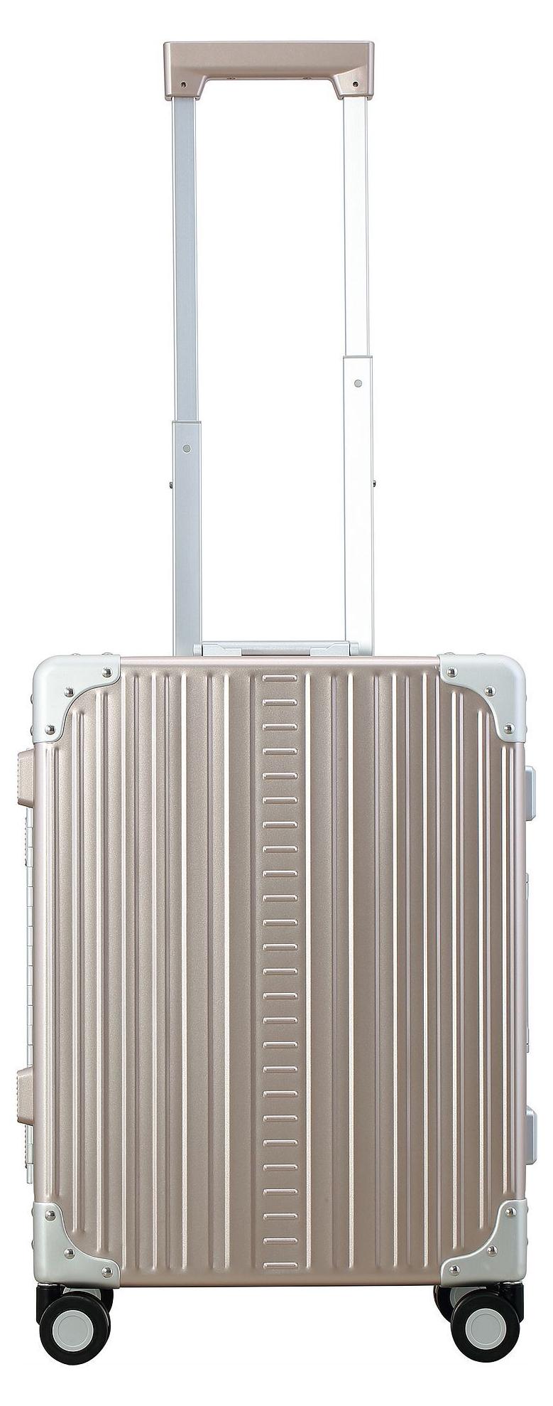 Aleon Fortis 4-Rollen Kabinentrolley Aluminium 54 cm