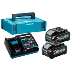 Makita, Werkzeugakku + Ladegerät, Power Source Kit (40 V)