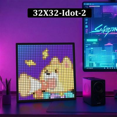 Uplifted Finds DIY LED Pixel Display RGB Panel Lamp Programmable Pixel Art Digital Screen 32 X 32 Idot 2