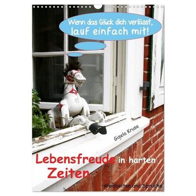 Lebensfreude in harten Zeiten (Wandkalender 2027 DIN A3 hoch), CALVENDO Monatskalender