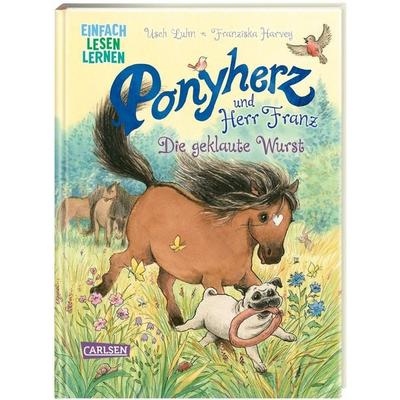 Ponyherz und Herr Franz: Die geklaute Wurst, Gebundene Ausgabe von Usch Luhn, Carlsen, 978-3-551-69083-8