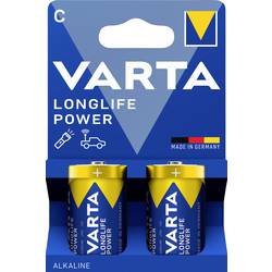 Varta VARTA Longlife Power C Blister 2 Baby (C)-Batterie Alkali-Mangan 1.5 V 2 St. 4914121422