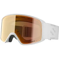 SALOMON Herren Brille GOGGLES FORCE PHOTO White/All w RED, Größe ONE SIZE in Braun Braun