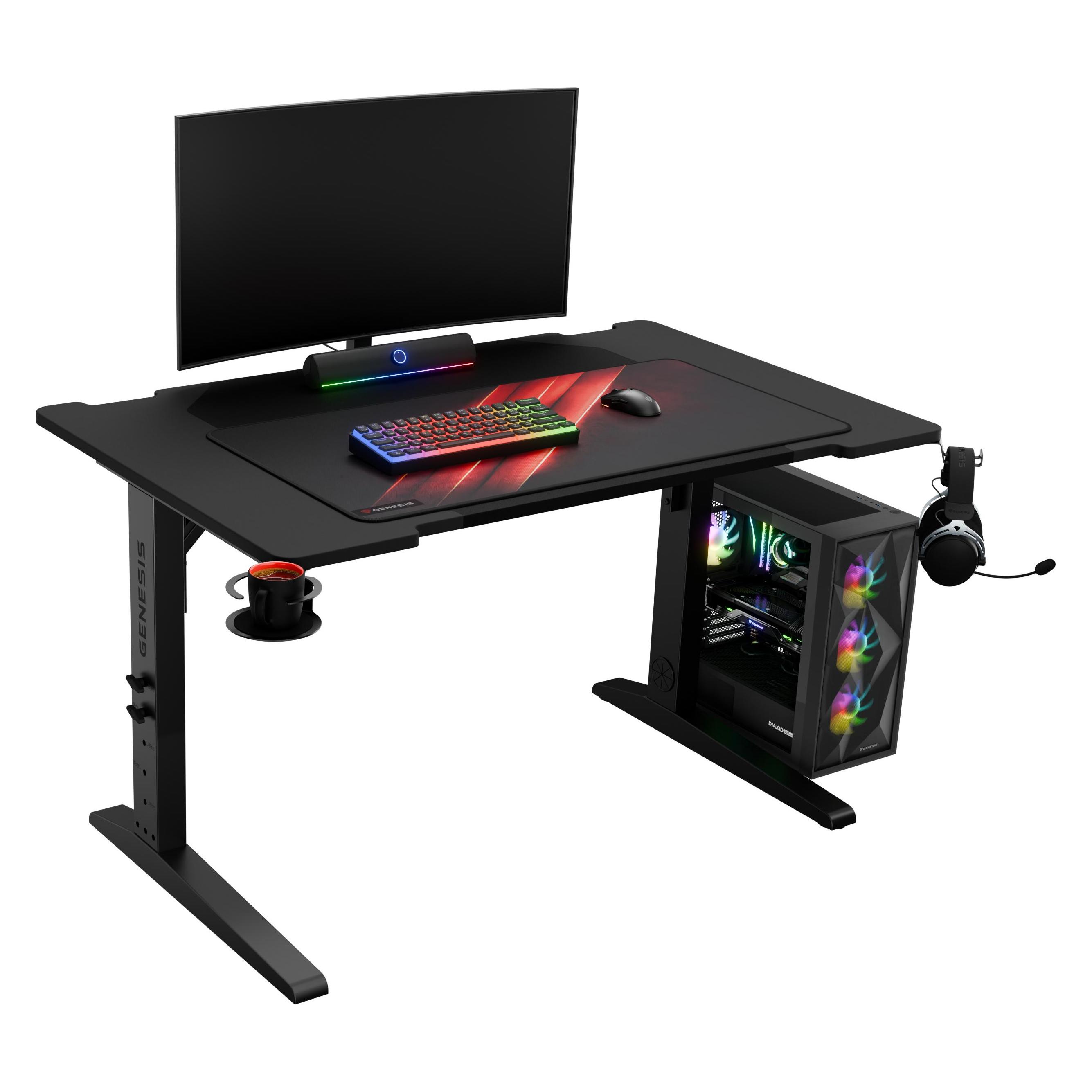 Genesis Gaming-Schreibtisch Holm Modular 120 (NDS-2248)