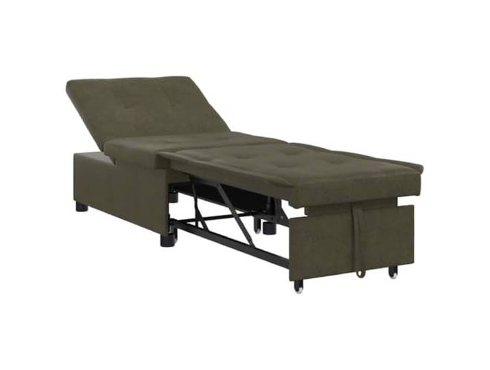 Todiikf Schlafsofa Olivegrün 194 x 67 x 82 cm Klappsofa 1-Sitzer Sofa Umwandelbares Funktionssofa für Wohnzimmer und Gästebereich mit robuster Sperrholz-Konstruktion und modernem Design.