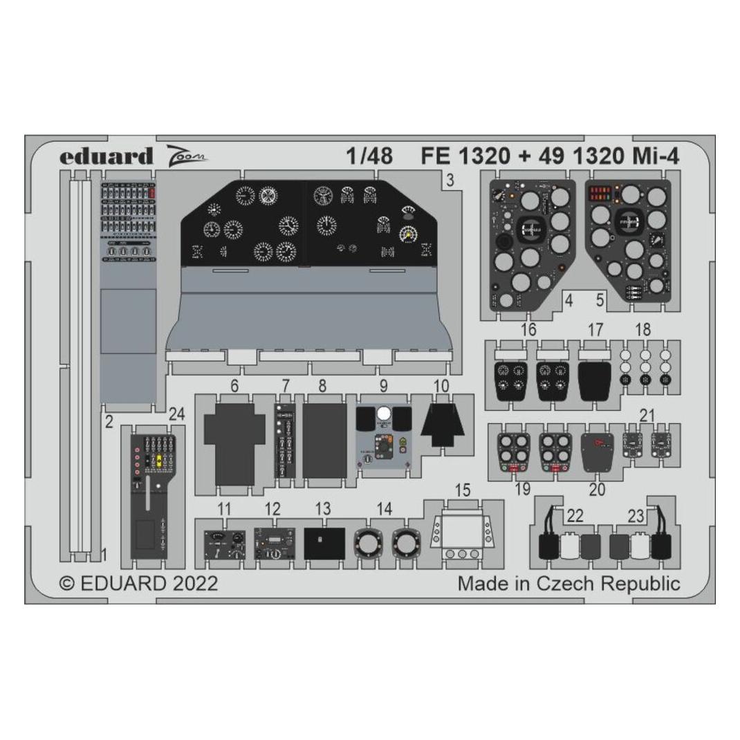 Eduard Mi-4 for TRUMPETER (FE1320)