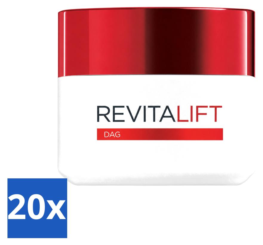 L'Oréal Revitalift Anti-Falten Tagescreme 50 ml - Vorteilspack - 20 Stücke