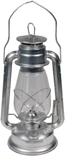 MFH - Military & Adventure Zink Petroleumlampe Silber 1St.