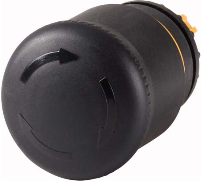 Eaton Bouton-poussoir champignon noir, D=22mm M22S-PVT (271499)
